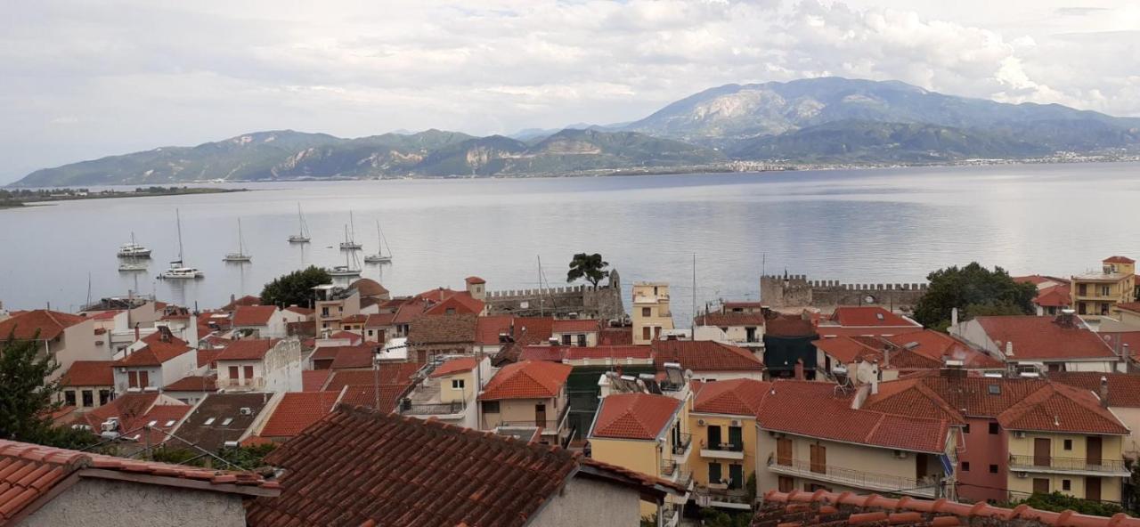 Stone Clock'S House Apartment Nafpaktos Bagian luar foto
